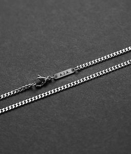 Personalized Chain - Men's Cuban Chain Necklace - Stainless Steel Chain - Waterproof Jewelry - Necklace by Modern Out